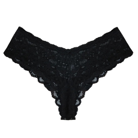 NWT Fleur du Mal Charlotte Black Cheekini (Size 2 / S) - Picture 1 of 8